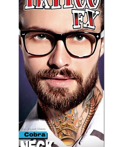 Tinsley Transfers Accessories Cobra Neck Tattoo FX
