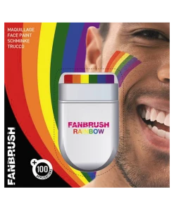 Palmer Rainbow Fan Brush