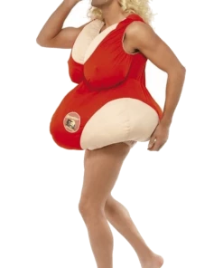Smiffys Adult Baywatch Padded Swimming Costume All Mens Costumes