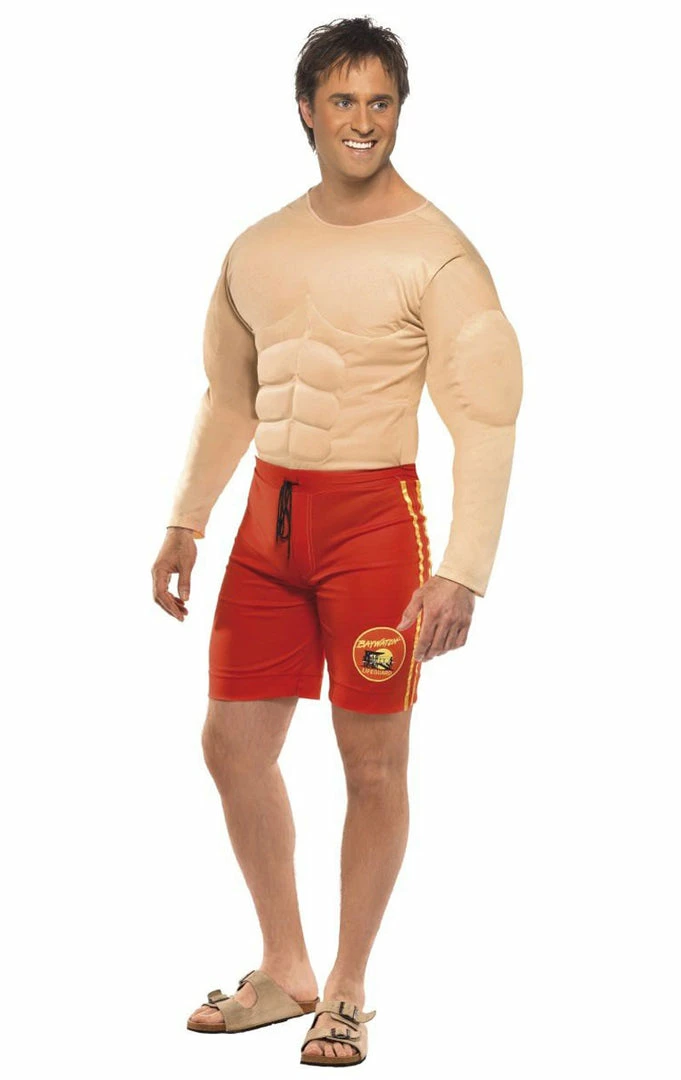 Smiffys Adult Baywatch Lifeguard Costume
