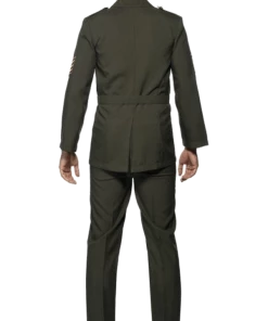 Smiffys Adult Men's Wartime Officer Costume