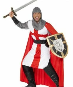 Smiffys St George Hero Costume All Mens Costumes