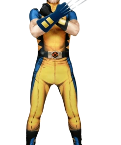 Body Republic All Mens Costumes Deluxe Wolverine Morphsuit With Zappar