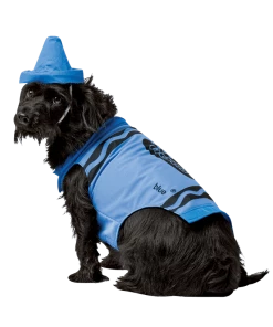 Rasta Imposta Blue Crayola Crayon Dog Costume