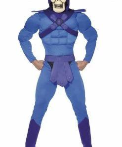 Smiffys All Mens Costumes Adult 80s Skeletor Costume