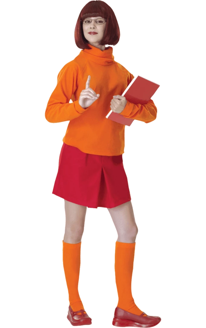 Rubies Adult Velma Costume (Scooby-Doo)