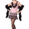 InCharacter Costumes Pink Flirty Flapper Costume All Womens Costumes
