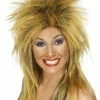Smiffys Tina Wig GINGER & BLACK All Womens Costumes