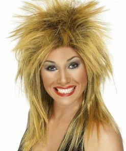 Smiffys Tina Wig GINGER & BLACK All Womens Costumes