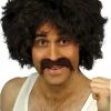 Smiffys All Mens Costumes 118 118 Wig & Moustache Set