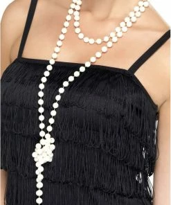 Bristol Novelty Long Pearl Necklace