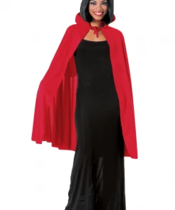 Rubies All Themes RED 45'' Fabric Cape (Unisex)