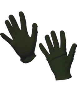 Rubies Space Kids Black Gloves