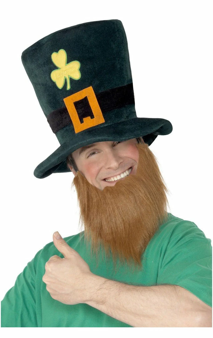 Smiffys Accessories Adult Leprechaun Hat And Beard