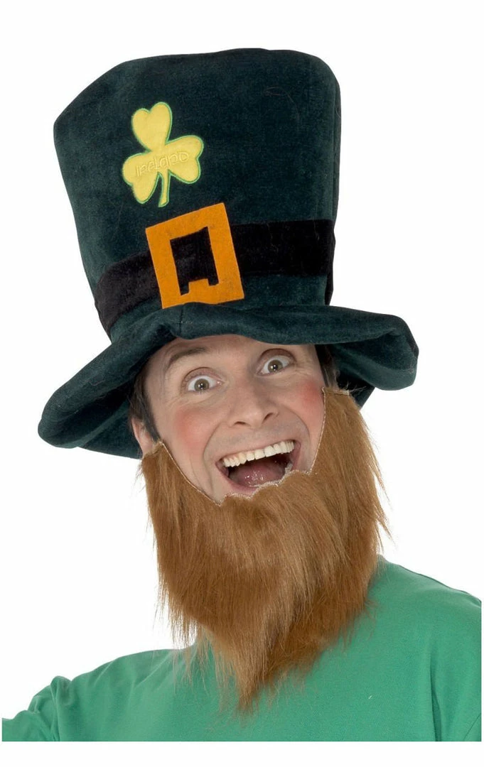Smiffys Accessories Adult Leprechaun Hat And Beard