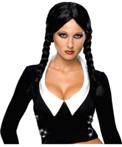Rubies Wednesday Addams Wig 1990s