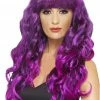 Smiffys Siren Wig PURPLE