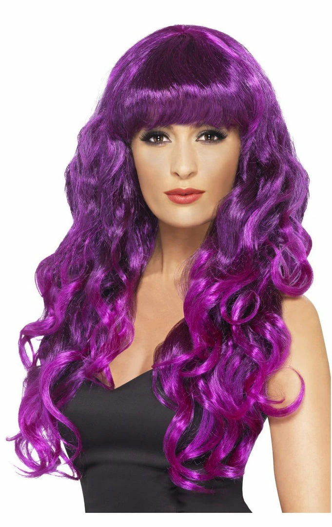 Smiffys Siren Wig PURPLE