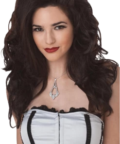 California Costumes Seductress Long Brown Wig