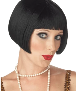 California Costumes All Womens Costumes 1920s Flapper Black Wig