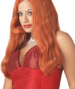 California Costumes Silver Screen Sinsation Wig - RED
