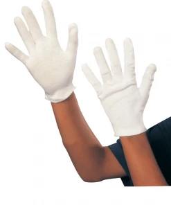 Rubies Halloween Kids White Gloves