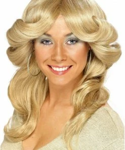 Smiffys All Womens Costumes Flick Blonde Wig