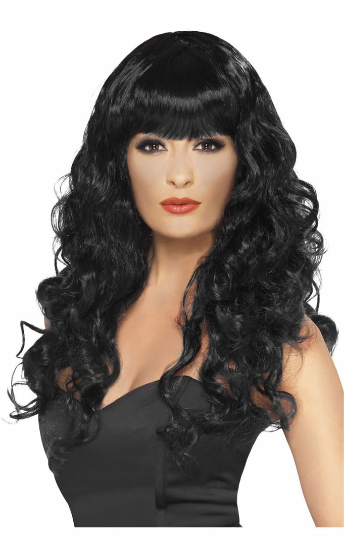 Smiffys Siren Black Wig