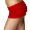 Smiffys Ruffle Lace Panties RED