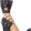 Smiffys Adult Studded Punk Gloves 1980s