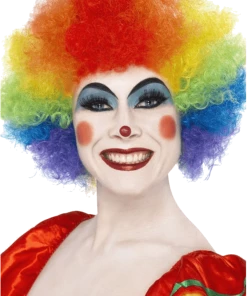 Bristol Novelty Rainbow Clown Wig Accessory Accessories