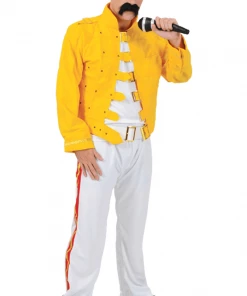 Orion Costumes Adult Yellow Rock Star Costume
