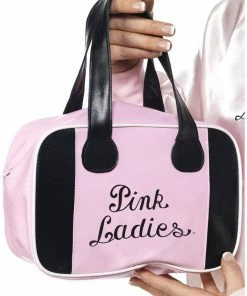 Smiffys All Womens Costumes Official Grease Pink Lady Bowling Bag