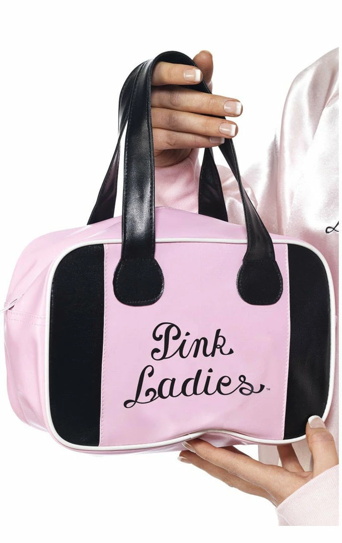 Smiffys All Womens Costumes Official Grease Pink Lady Bowling Bag