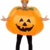 Smiffys Adult Inflatable Pumpkin Halloween Costume All Mens Costumes