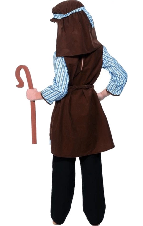 Smiffys Child Shepherd Nativity Costume With Staff