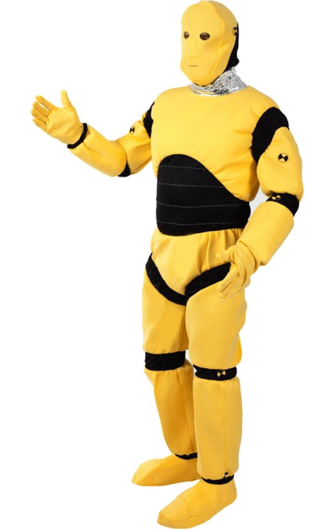 Orion Costumes Crash Test Dummy Costume