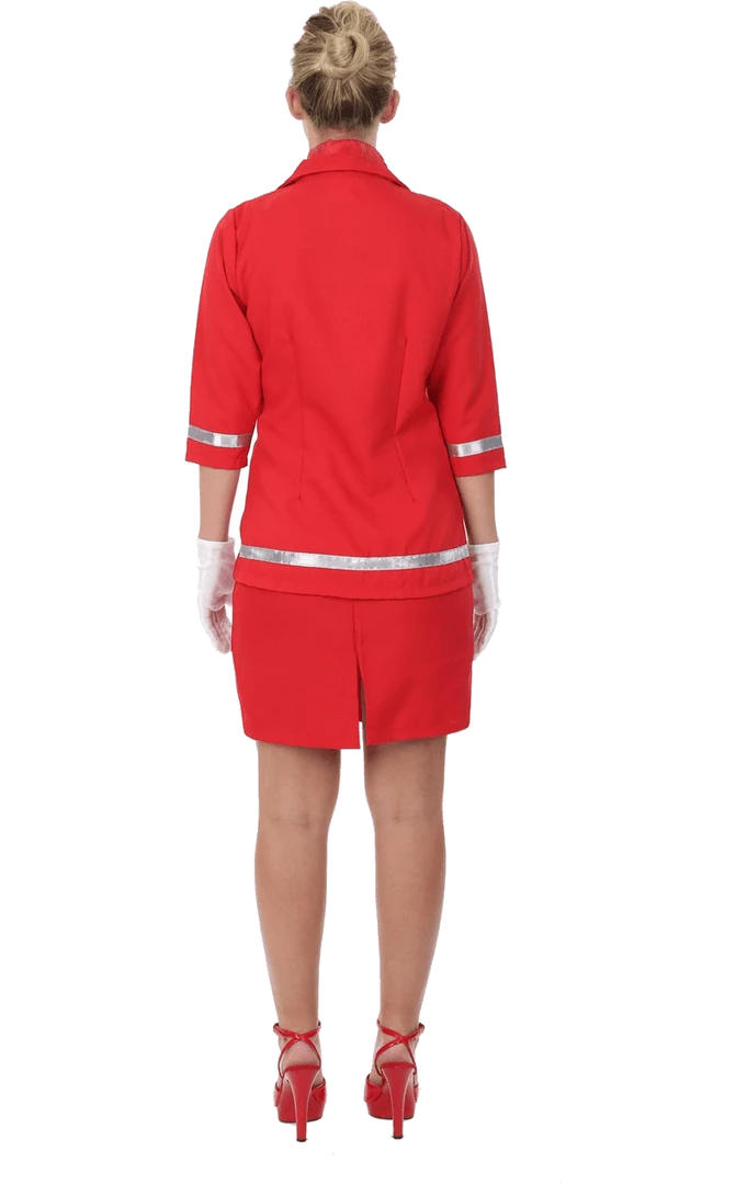 Orion Costumes All Mens Costumes Adult Sizzling Red Air Hostess Costume