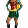 Rubies Womens Sexy Robin Super Hero Costume (Plus Size)
