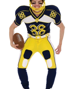 Orion Costumes American Football Player Costume (Inc Helmet And Ball) All Mens Costumes