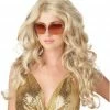California Costumes All Womens Costumes Super Model Blonde Wig