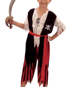 Bristol Novelty Child Pirate Boy Jim Costume All Boys Costumes