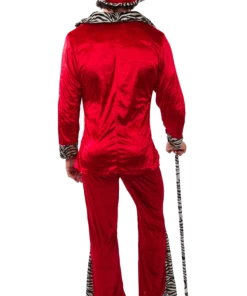 Orion Costumes All Mens Costumes Red Pimp Costume & Hat