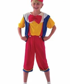 Bristol Novelty Child Storybook Pinocchio Costume All Boys Costumes