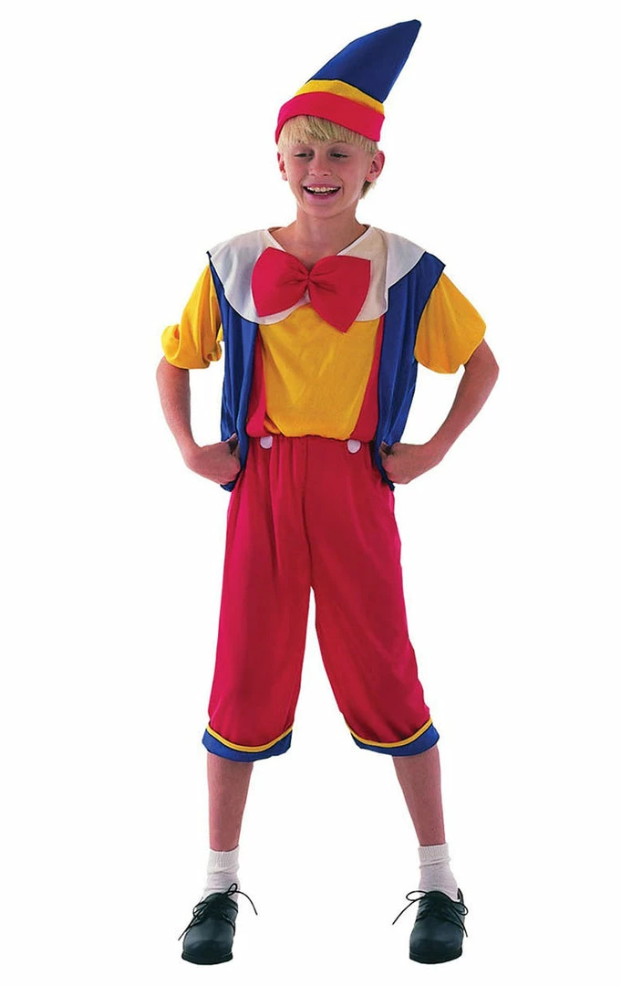 Bristol Novelty Child Storybook Pinocchio Costume All Boys Costumes