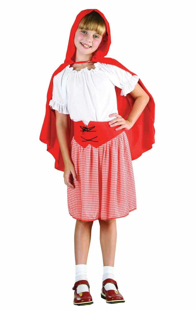 Bristol Novelty All Girls Costumes Childrens Red Riding Hood Girl Costume