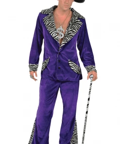 Orion Costumes All Mens Costumes Adult Purple Pimp Costume & Hat