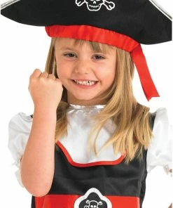 Rubies Child Girls Pirate Kids Fancy Dress Costume & Hat