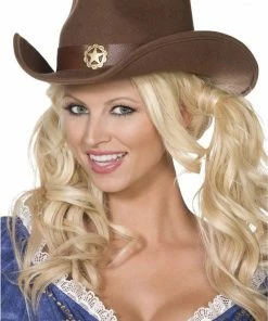 Smiffys Adult Wild West Cowgirl Hat All Womens Costumes