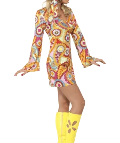 Smiffys Adult 60s Hippie Costume